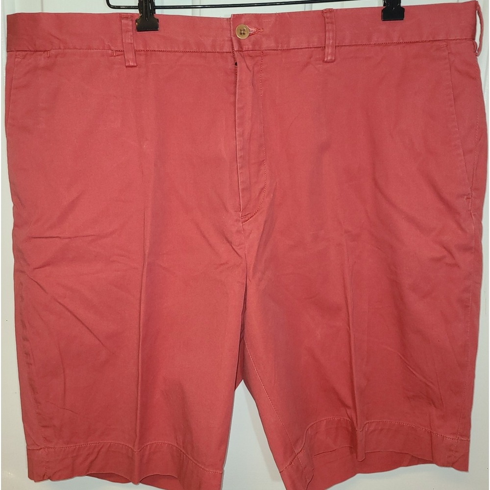 Polo Ralph Lauren Shorts Mens 38 Red Chino Stretch Classic Pockets Flat Front 9"